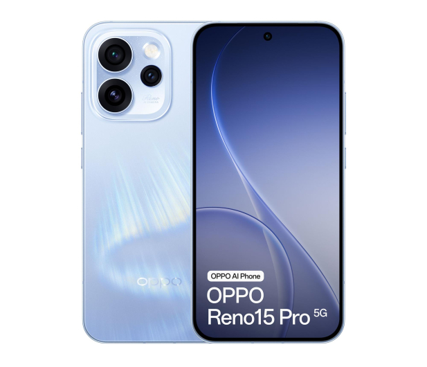 OPPO Reno15 Pro 5G 12/512GB Blue - 1480003 - zdjęcie